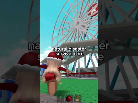 natural disaster survival core #2 || #shortsviral #naturaldisastersurvival #roblox #funny #core