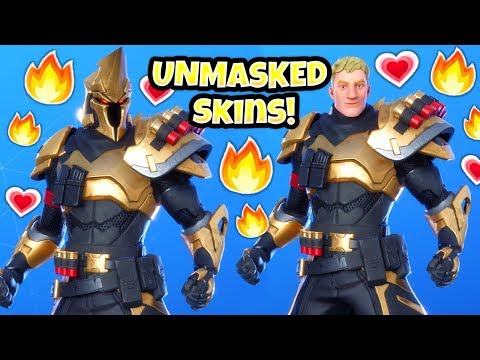 I removed the Masks on My Fortnite Skins and they look amazing..!