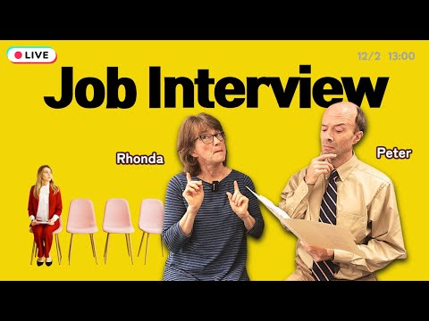 English Vocab for a Job Interview｜2024/12/02