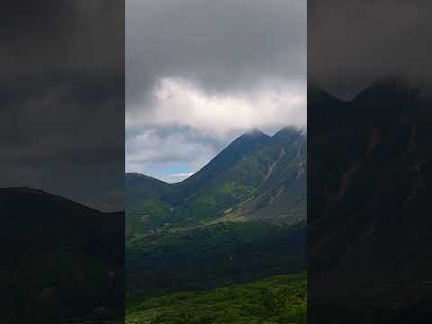 【癒し動画】大分県玖珠郡九重町　牧ノ戸峠　#nature 　#井上陽水　#shorts