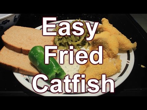 Quick & Easy Fried Catfish Recipe ~ Yummy!