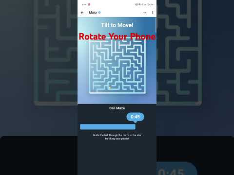 Major Ball Maze Game | Major New Game | Major Ball Maze | Major Airdrop | Major Listing#majorairdrop