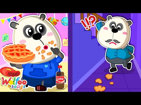 Secret Room In Hide and Seek Song - Who Ate My Cake?| Kids Songs & Nursery Rhymes @WolfooFamilySongs