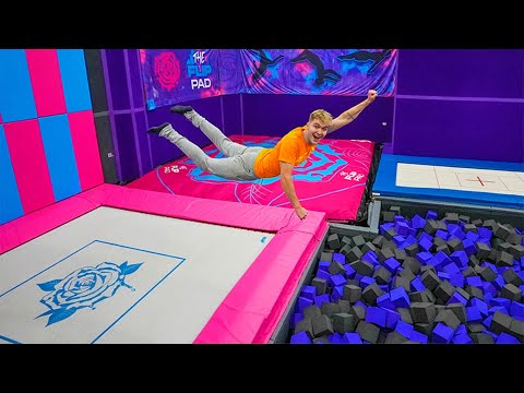 I Built A Trampoline Park!