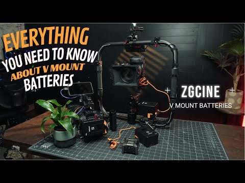 These V-Mount Batteries from ZGCine ROCK!!! (BEST BUDGET OPTION)