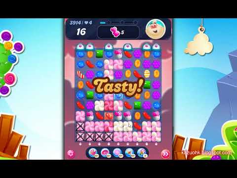 Candy Crush Saga Level 3914   NO boosters