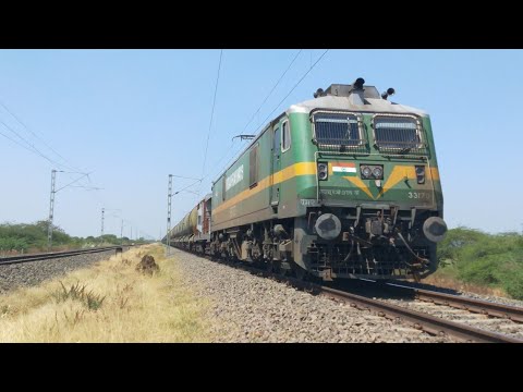 Indian Goods Train Compilation-At 100KMPH to 130KMPH