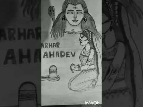 @RadhaKrishnakisakhi523 #bhatapara #art #harharmahadev #sketch #artist #shivshakti #shivbhajan #bhajan