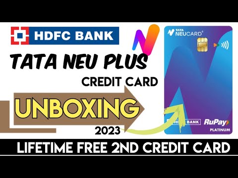 Tata Neu Plus Rupay Credit Card Unboxing | Lifetime Free 2023 |