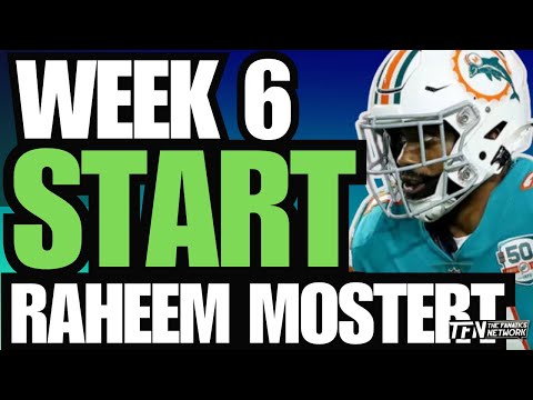 Week 6 Fantasy Football Start | RB Raheem Mostert vs Carolina