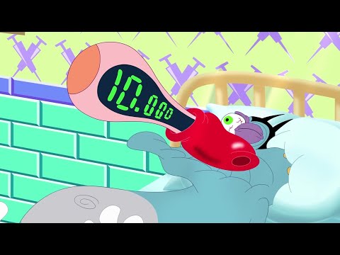 Oggy and the Cockroaches - Oggy is sick (S06E18) BEST CARTOON COLLECTION | New Episodes in HD