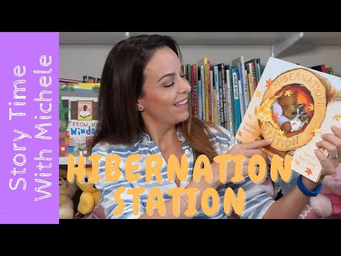 Story Time With Michele! 🐻"Hibernation Station" 😴read aloud for kids