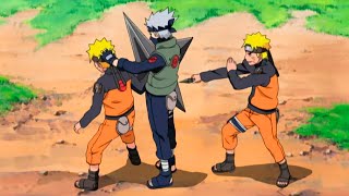 Kakashi Evaluates Naruto's Training Results - Kakashi vs. Naruto and Sakura