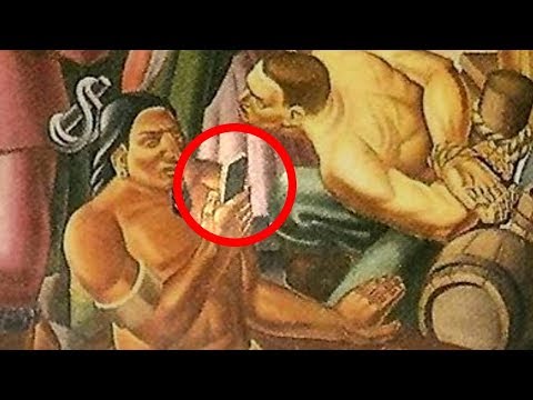 Proof of Time Travel | iPhone Found in Ancient Mural