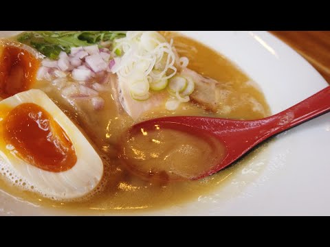 【鳥取県倉吉市】進化が止まらない‼️めちゃ旨😋鶏白湯らーめんに感動！数量限定の濃厚！牡蠣のまぜそばも超オススメ！