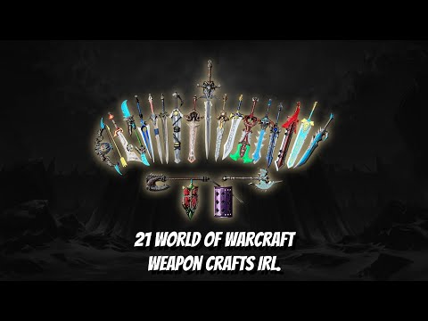 21 World Of Warcraft Weapon Crafts Unboxing