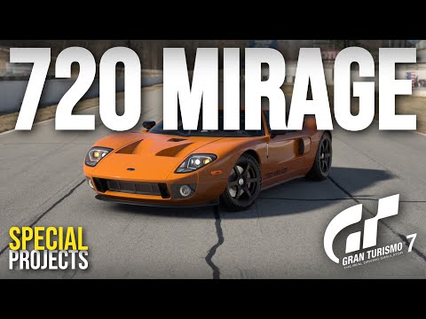 GT7 | Avro 720 Mirage Tune Setup | Special Projects | Ford GT