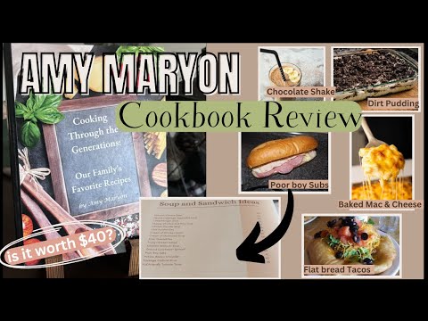 Amy Maryon Cooking Through the Generations Cookbook Review | Must-Have Family Recipes