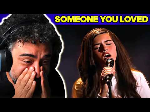 How have I missed this?! Angelina Jordan - Someone You Loved  (AGT The Champions Finale) | REACTION