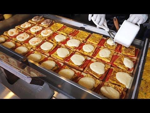 Great Cooking Skills! Street food with plenty of cheese - BEST 5 / Korean street food