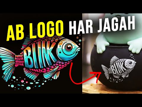 Ab Har Jagah Logo Design | This new AI Tool is MAGICAL (In-Context LoRA, Flux Free Tutorial)