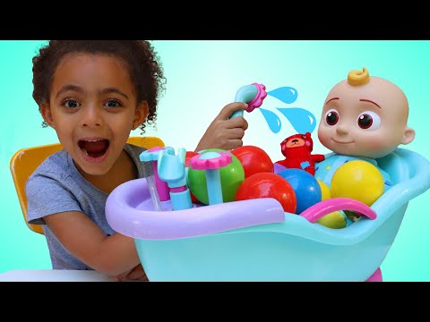 Dolls Pretend Bath Song | More Nursery Rhymes & Kids Songs