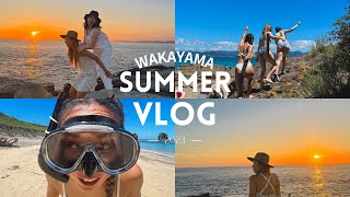 【VLOG】休日🌈和歌山🪸旅行🌞海水浴👙marindays