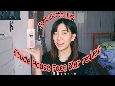 ETUDE HOUSE Face Blur Beauty Review -- Is it worth buying? | SKINCARE DIARIES