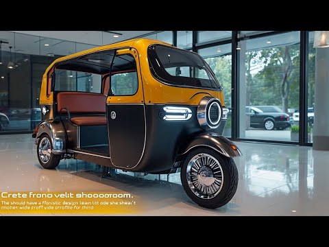 Exploring the Future of Urban Transport: The 2025 Picker Rickshaw