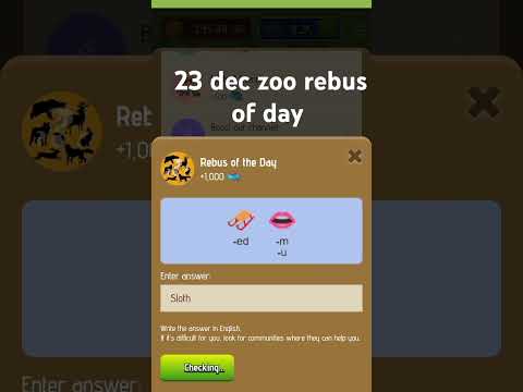 Today Zoo rebus of the day 23 December to 24 December Zoo new updates #zooairdrop #update #shorts