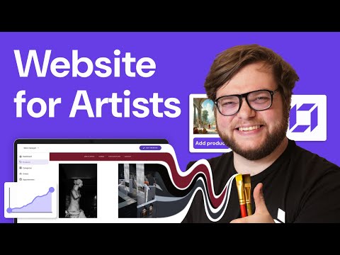 How to Create a PROFESSIONAL Art Website: Step-By-Step Guide