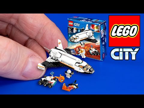 Mini LEGO City Space Mars Research Shuttle 60226 Dollhouse accessories DIY