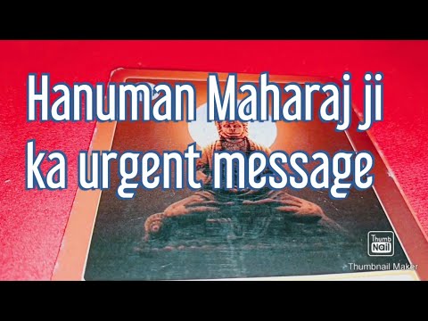 HANUMAN MAHARAJ KA SANDESH... URGENT MESSAGE FOR ALL .. HINDI TAROT JANRAL READING...