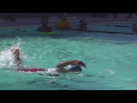 Crawford High students graduate swim class, learning life-saving skills