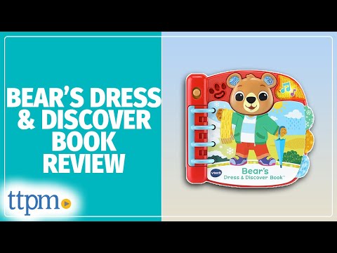 VTech Bear's Dress & Discover Book