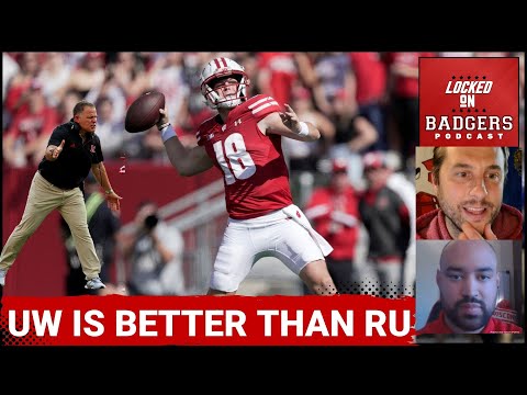 Braedyn Locke's rise: How Wisconsin Badgers' QB is evolving! How Wisconsin beats Rutgers!