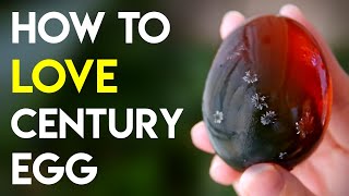 Three ways to enjoy Century Eggs