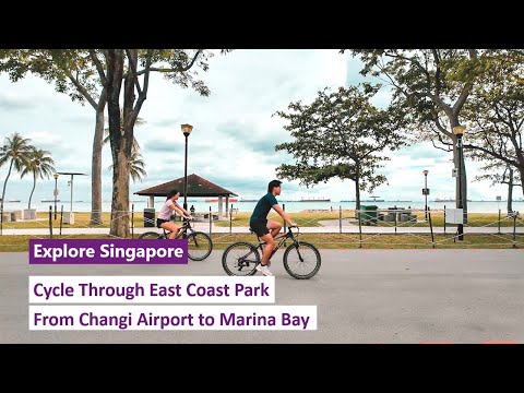 Explore Singapore: Cycle Through East Coast Park From Changi Airport to Marina Bay