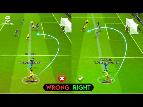 5 Tips To Improve Crossing ⚽ [efootball]