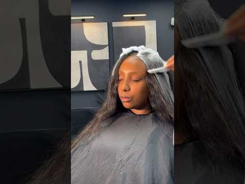 MIDDLE PART SEW IN WITH LEAVE OUT 😍 #shortvideo #shorts #viral #beauty #explore #fyp