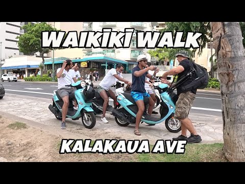 Waikiki Walk | Kalakaua Ave | International Market Place | November 29, 2024