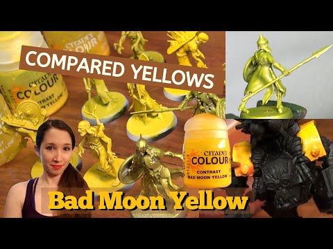 Bad Moon Yellow - Contrast Paint Review