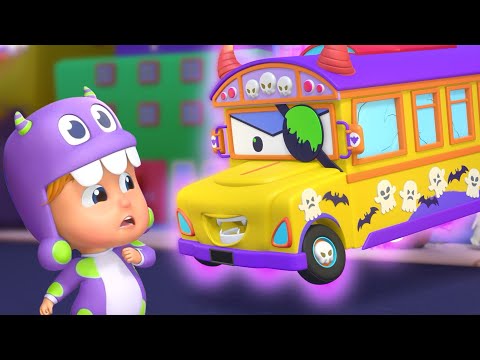 Halloween Wheels on the Bus + More Scary Songs for Kids