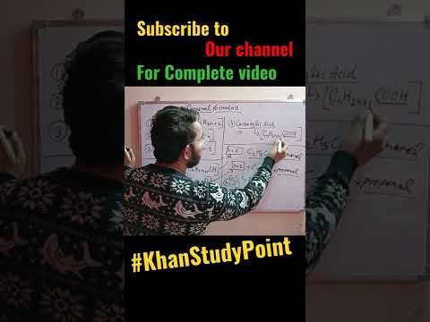 Carboxylic Acid | General Formula | Organic Chemistry cbse/ise/up | Fraz Khan #shorts #ch4