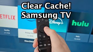 How to Clear Cache Memory on Samsung Smart TV!