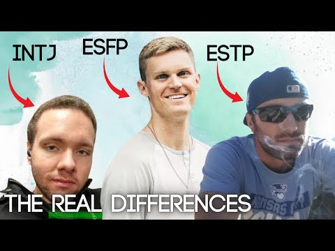 INTJ INFJ vs. ESTP ESFP: The REAL Ni vs. Se Differences ft. AsuraPsych, FlowState & Michael