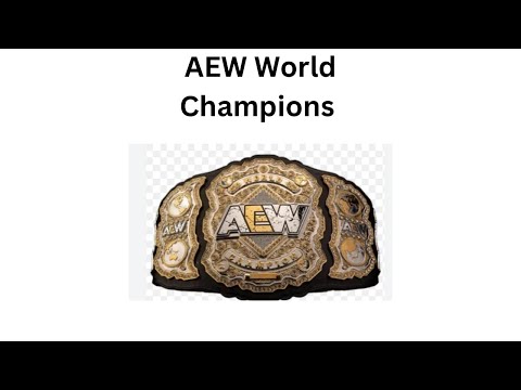 Every AEW World Champion