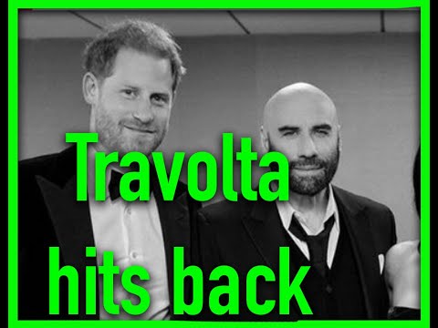 TRAVOLTA HITS BACK AT PRINCE HARRY.  KNOWS HARRY IS JEALOUS OF HIM & MADE SURE HE KNEW HE WAS 2ND.