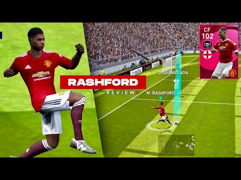 The 102’ Rated BEAST🔥M.Rashford REVIEW Pes 2021 Mobile