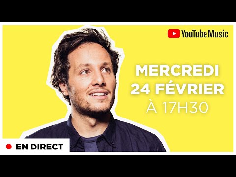 Vianney - en direct mercredi 24 février à 17h30 !